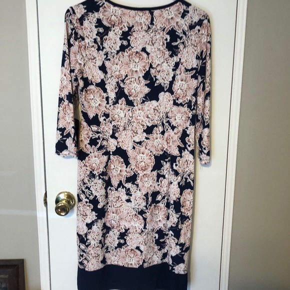 Sami and Jo quarter length dress with quarter length sleeves, NWT, navy - Picture 2 of 5